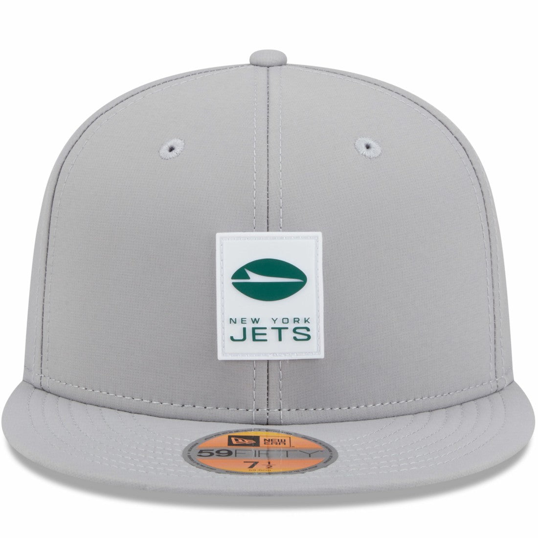 New York Jets New Era 2025 Sideline 59FIFTY Fitted Hat - Gray Hats