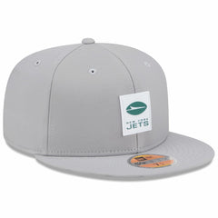 New York Jets New Era 2025 Sideline 59FIFTY Fitted Hat - Gray Hats