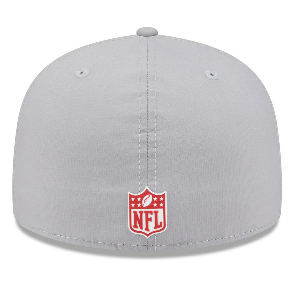 San Francisco 49ers New Era 2025 Sideline 59FIFTY Fitted Hat - Gray Hats