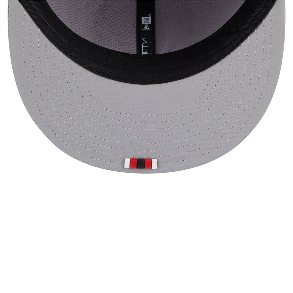 San Francisco 49ers New Era 2025 Sideline 59FIFTY Fitted Hat - Gray Hats