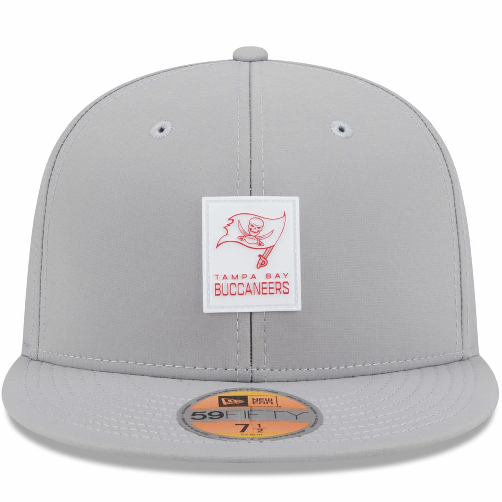 Tampa Bay Buccaneers New Era 2025 Sideline 59FIFTY Fitted Hat - Gray Hats
