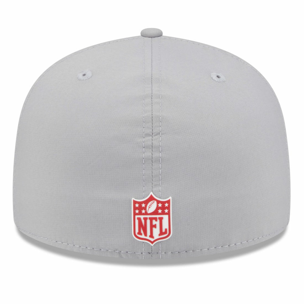 Tampa Bay Buccaneers New Era 2025 Sideline 59FIFTY Fitted Hat - Gray Hats