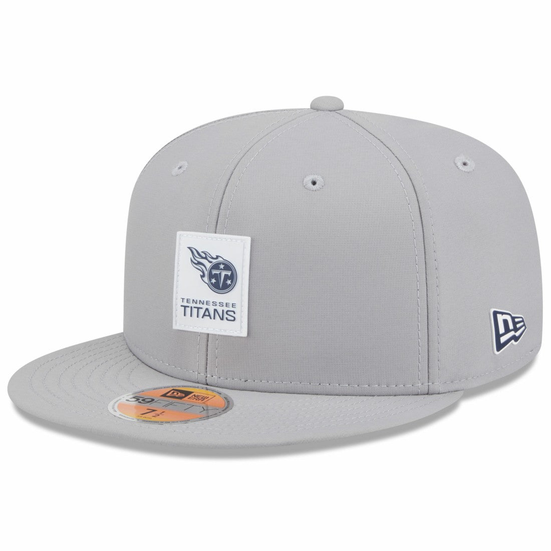 Tennessee Titans New Era 2025 Sideline 59FIFTY Fitted Hat - Gray Hats