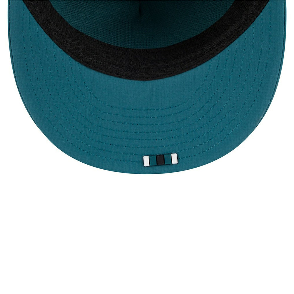 Philadelphia Eagles New Era 2025 Sideline Retro Crown 59FIFTY Fitted Hat - Midnight Green Hats