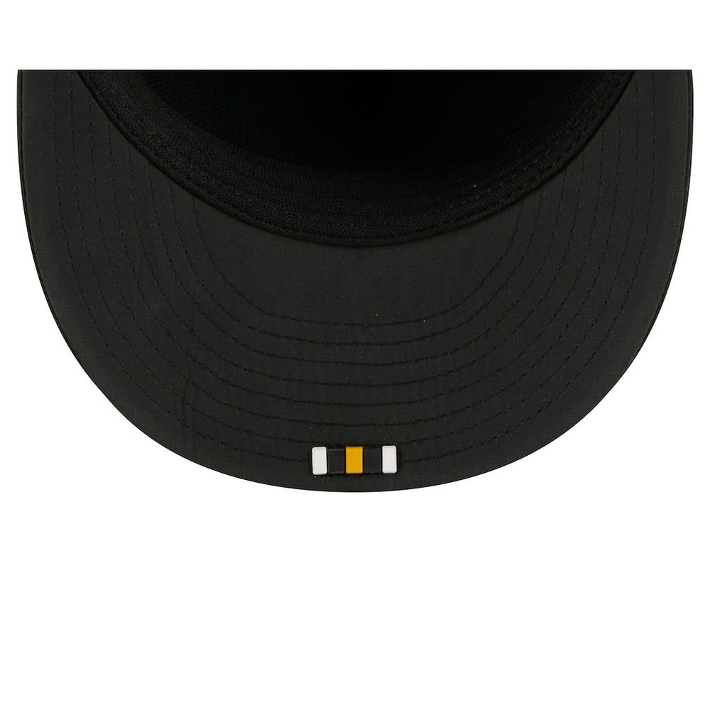 Pittsburgh Steelers New Era 2025 Sideline Retro Crown 59FIFTY Fitted Hat - Black Hats