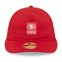 San Francisco 49ers New Era 2025 Sideline Retro Crown 59FIFTY Fitted Hat - Scarlet Hats