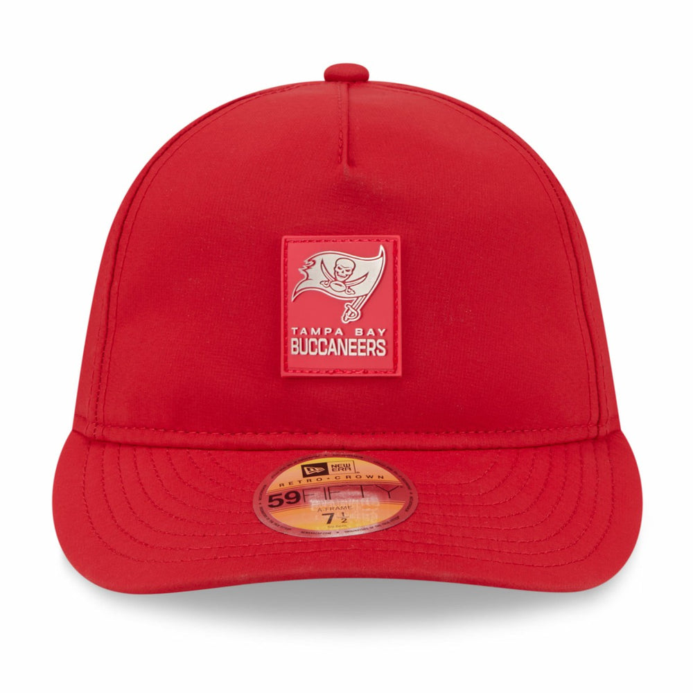 Tampa Bay Buccaneers New Era 2025 Sideline Retro Crown 59FIFTY Fitted Hat - Red Hats