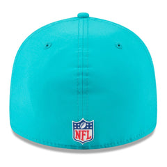 Miami Dolphins New Era 2025 Sideline Retro Crown 59FIFTY Fitted Hat - Aqua Hats
