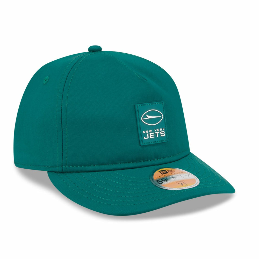 New York Jets New Era 2025 Sideline Retro Crown 59FIFTY Fitted Hat - Green Hats