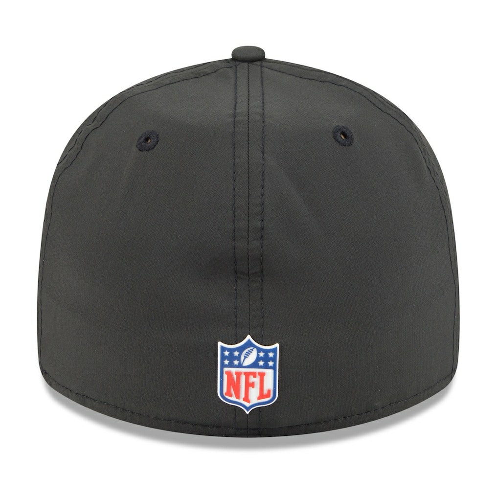 Baltimore Ravens New Era 2025 Sideline Retro Crown 59FIFTY Fitted Hat - Black Hats