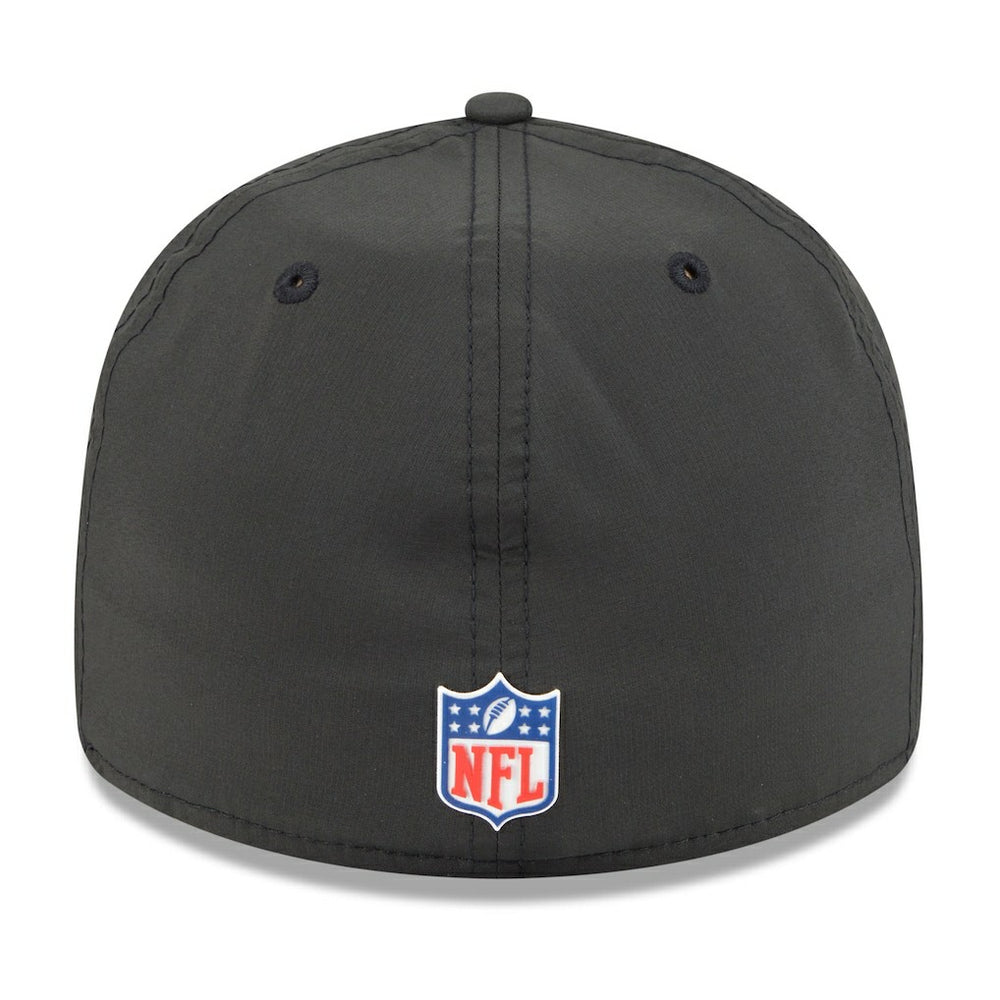Baltimore Ravens New Era 2025 Sideline Retro Crown 59FIFTY Fitted Hat - Black Hats