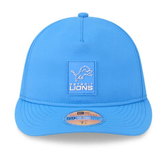 Detroit Lions New Era 2025 Sideline Retro Crown 59FIFTY Fitted Hat - Blue Hats