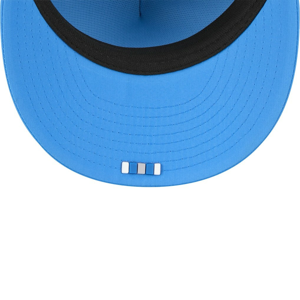 Detroit Lions New Era 2025 Sideline Retro Crown 59FIFTY Fitted Hat - Blue Hats