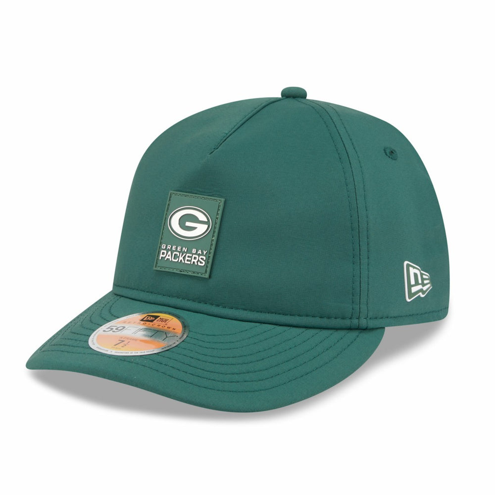 Green Bay Packers New Era 2025 Sideline Retro Crown 59FIFTY Fitted Hat - Green Hats