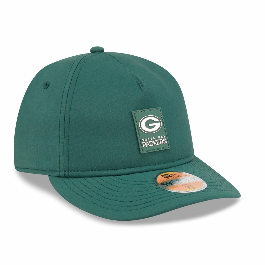 Green Bay Packers New Era 2025 Sideline Retro Crown 59FIFTY Fitted Hat - Green Hats