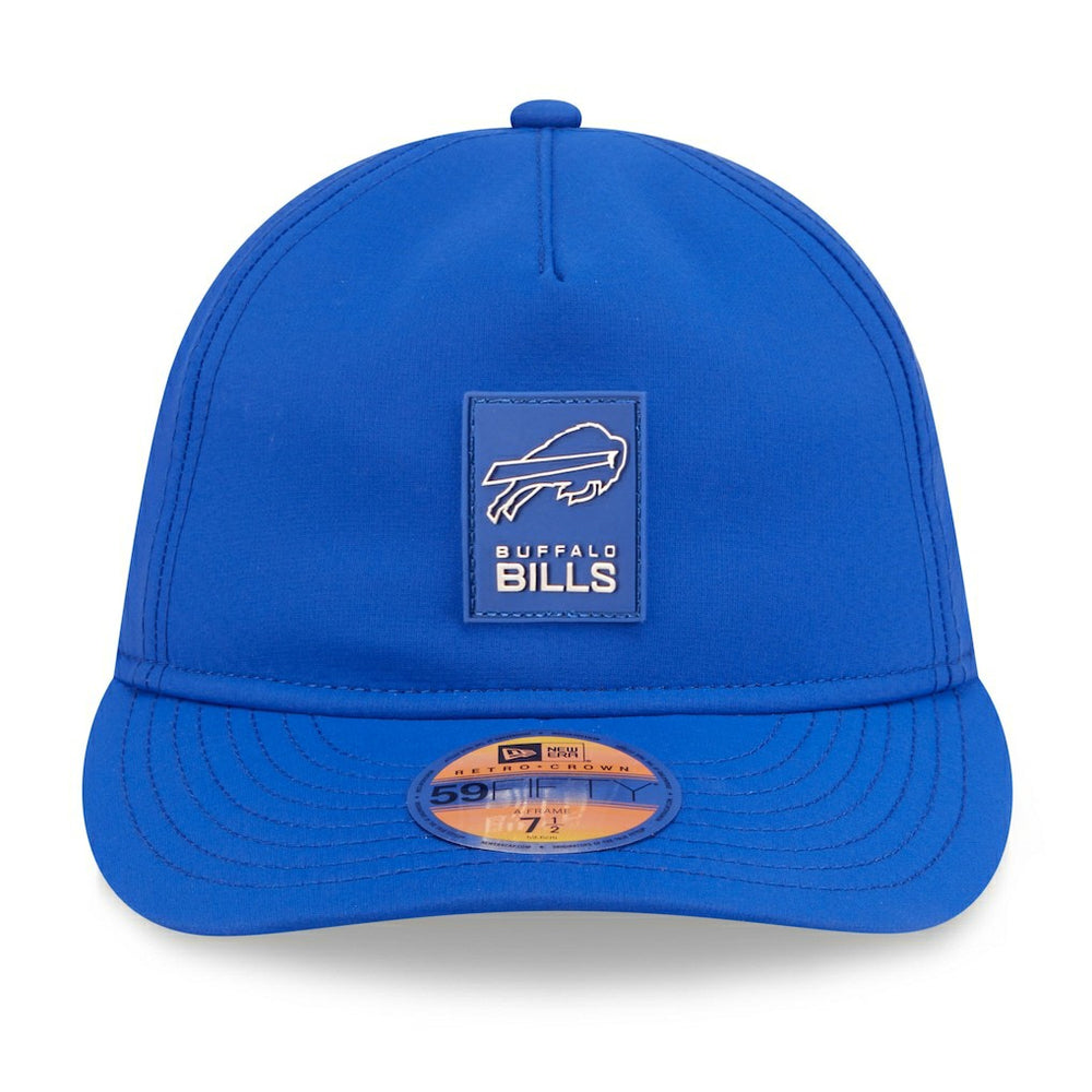 Buffalo Bills New Era 2025 Sideline Retro Crown 59FIFTY Fitted Hat - Royal Hats