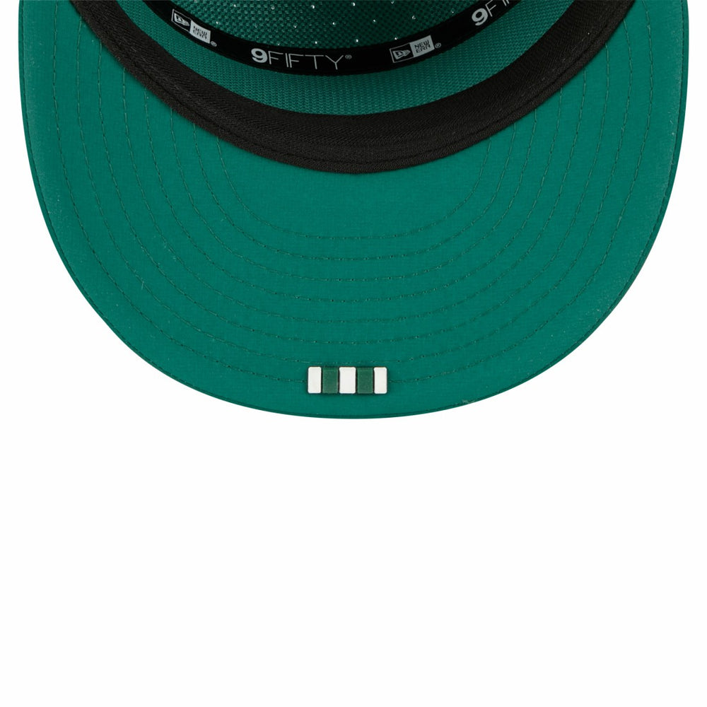 New York Jets New Era 2025 Sideline Split Panel 9FIFTY Snapback Hat - Green Hats