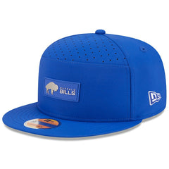 Buffalo Bills New Era 2025 Sideline Throwback Split Panel 9FIFTY Snapback Hat - Royal Hats