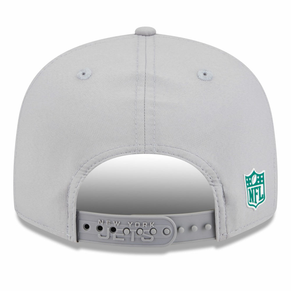 New York Jets New Era 2025 Sideline Split Panel 9FIFTY Snapback Hat - Gray Hats