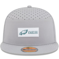 Philadelphia Eagles New Era 2025 Sideline Split Panel 9FIFTY Snapback Hat - Gray Hats