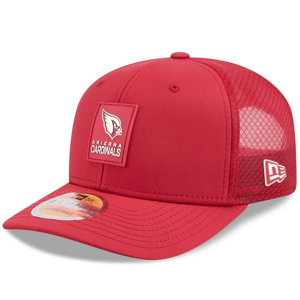 Arizona Cardinals New Era 2025 Sideline 9SEVENTY Trucker Adjustable Hat - Cardinal Hats
