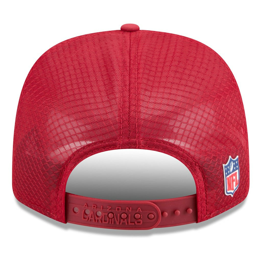 Arizona Cardinals New Era 2025 Sideline 9SEVENTY Trucker Adjustable Hat - Cardinal Hats