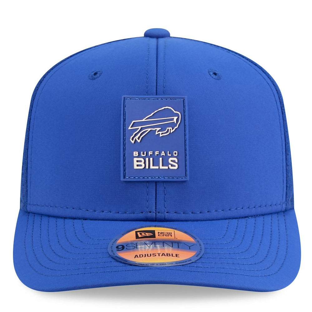 Buffalo Bills New Era 2025 Sideline 9SEVENTY Trucker Adjustable Hat - Royal Hats