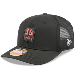 Cincinnati Bengals New Era 2025 Sideline 9SEVENTY Trucker Adjustable Hat - Black Hats