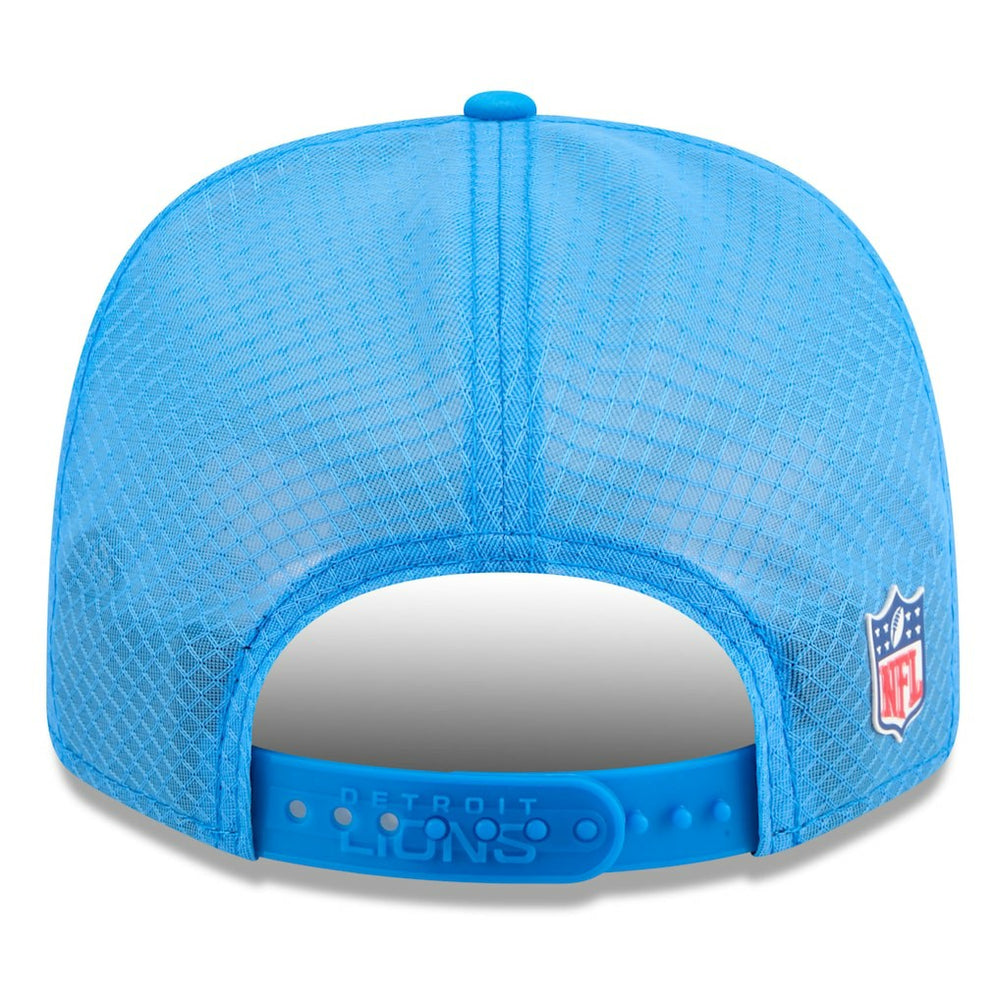 Detroit Lions New Era 2025 Sideline 9SEVENTY Trucker Adjustable Hat - Blue Hats