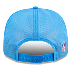Detroit Lions New Era 2025 Sideline 9SEVENTY Trucker Adjustable Hat - Blue Hats