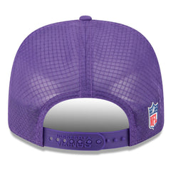 Minnesota Vikings New Era 2025 Sideline 9SEVENTY Trucker Adjustable Hat - Purple Hats