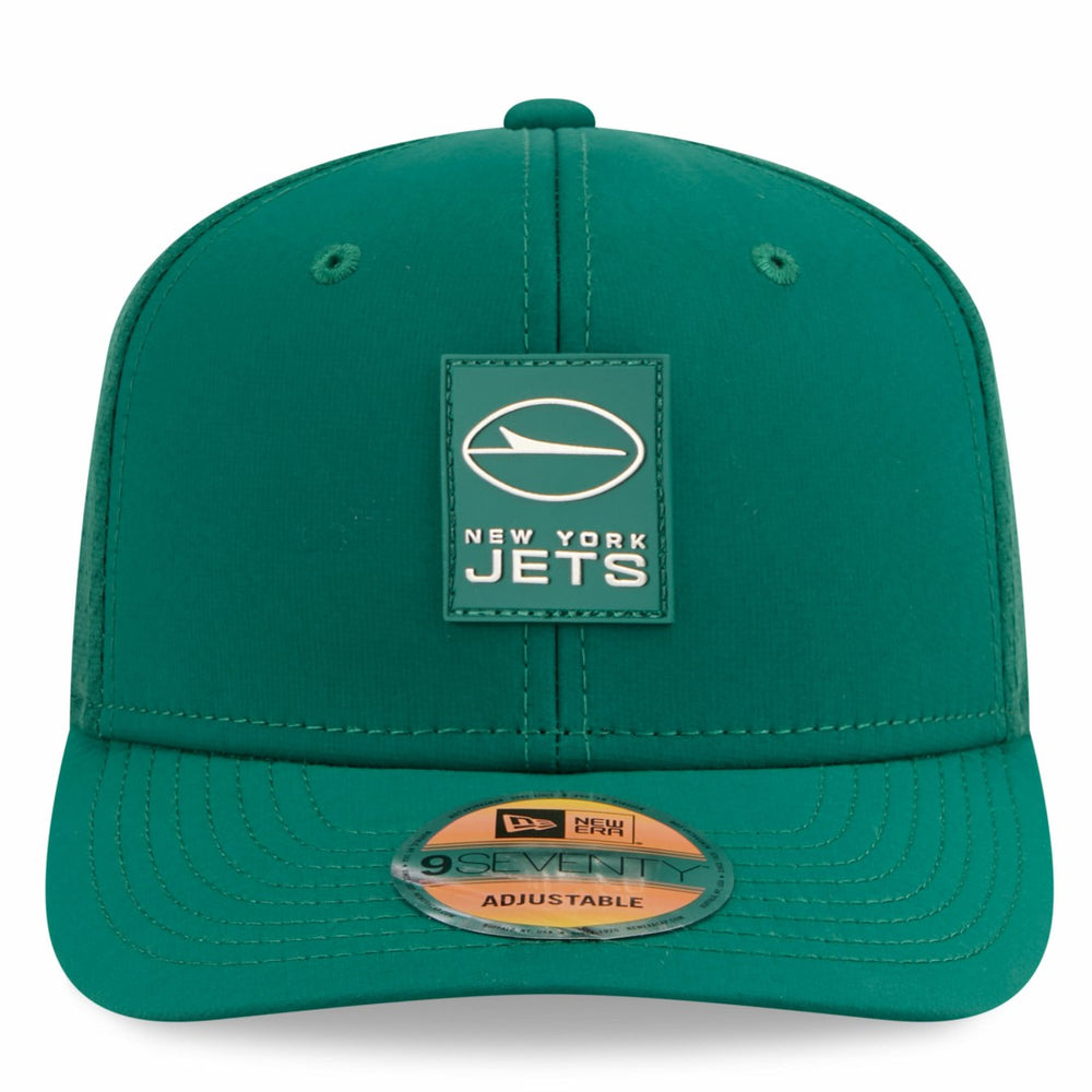New York Jets New Era 2025 Sideline 9SEVENTY Trucker Adjustable Hat - Green Hats