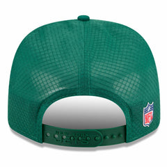 New York Jets New Era 2025 Sideline 9SEVENTY Trucker Adjustable Hat - Green Hats