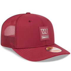Washington Commanders New Era 2025 Sideline 9SEVENTY Trucker Adjustable Hat - Burgundy Hats