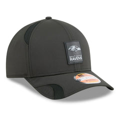 Baltimore Ravens New Era 2025 Sideline M-Crown 9FORTY Adjustable Hat - Black Hats