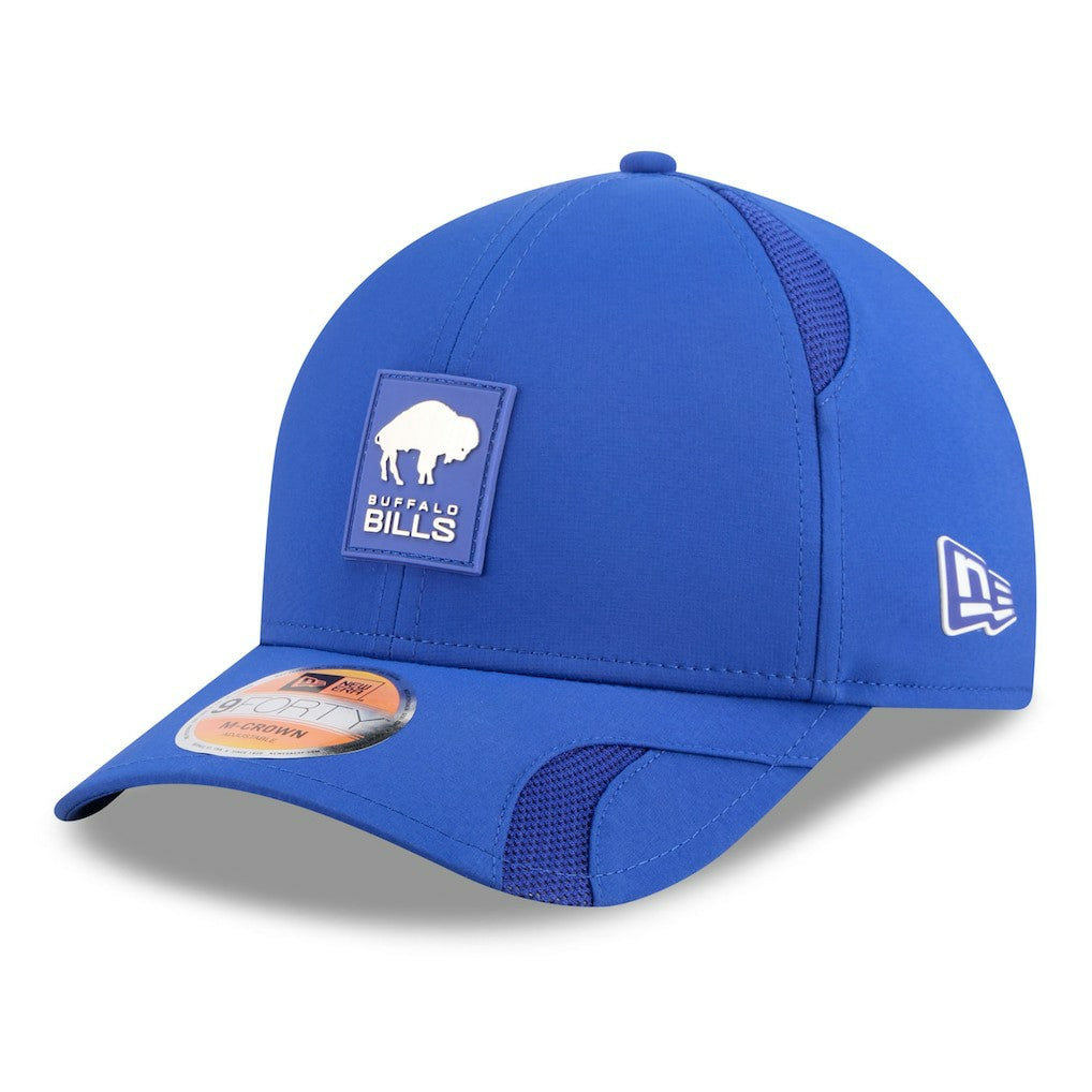 Buffalo Bills New Era 2025 Sideline Throwback M-Crown 9FORTY Adjustable Hat - Royal Hats