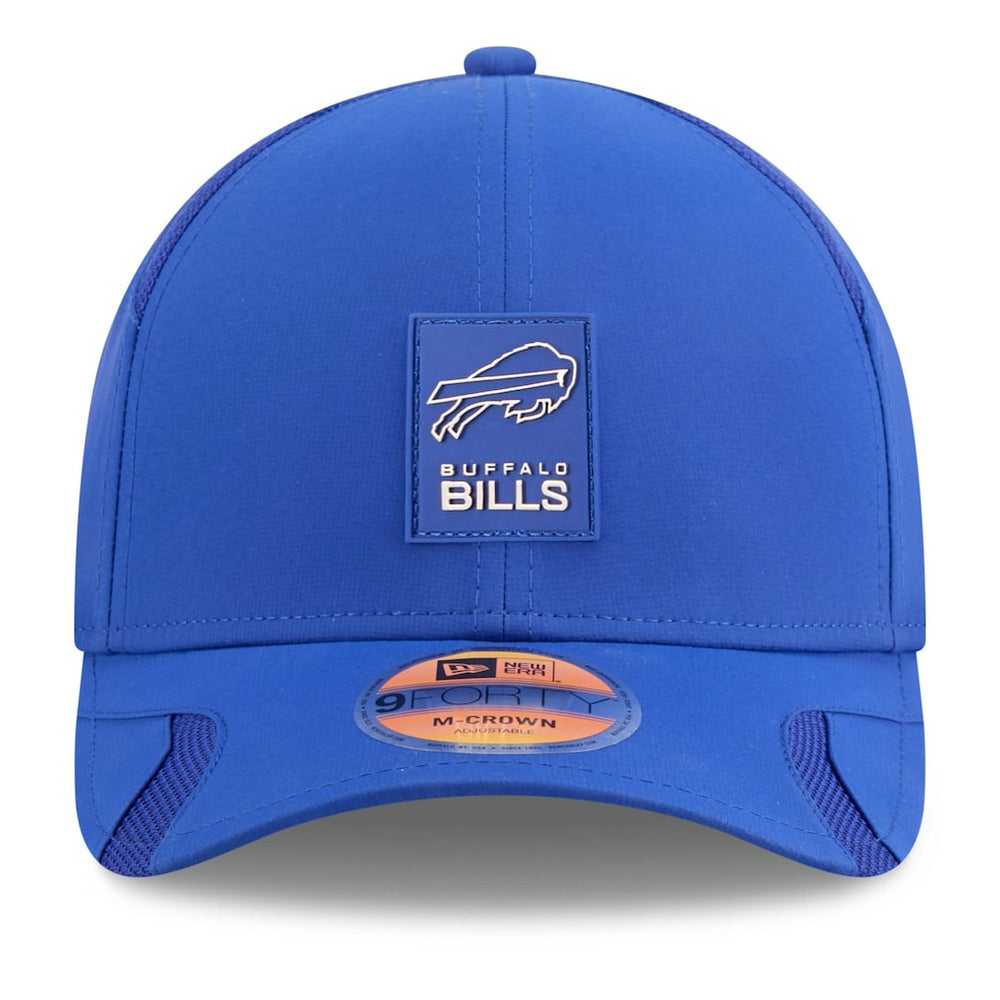 Buffalo Bills New Era 2025 Sideline M-Crown 9FORTY Adjustable Hat - Royal Hats