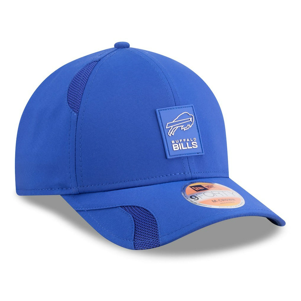 Buffalo Bills New Era 2025 Sideline M-Crown 9FORTY Adjustable Hat - Royal Hats