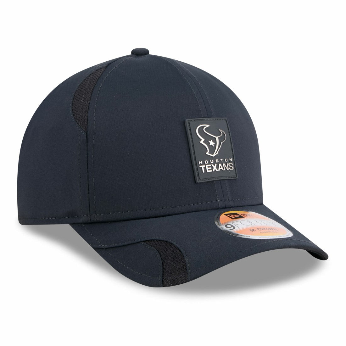 Houston Texans New Era 2025 Sideline M-Crown 9FORTY Adjustable Hat - Navy Hats