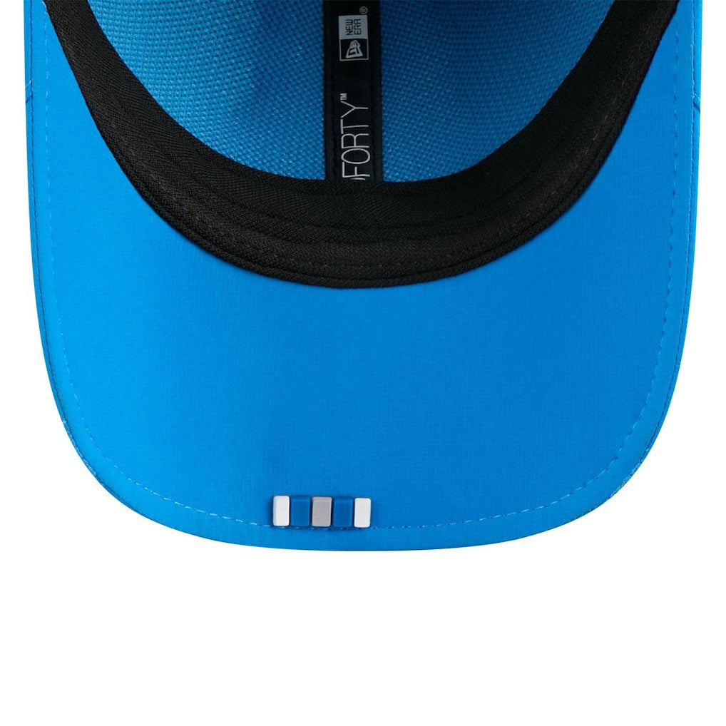 Detroit Lions New Era 2025 Sideline M-Crown 9FORTY Adjustable Hat - Blue Hats