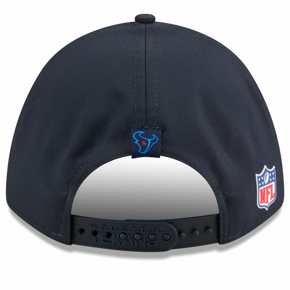 Houston Texans New Era 2025 Sideline H-Town M-Crown 9FORTY Adjustable Hat - Navy Hats