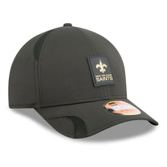New Orleans Saints New Era 2025 Sideline M-Crown 9FORTY Adjustable Hat - Black Hats
