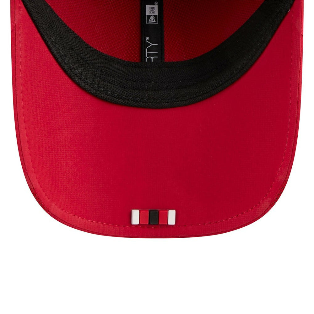 San Francisco 49ers New Era 2025 Sideline M-Crown 9FORTY Adjustable Hat - Scarlet Hats