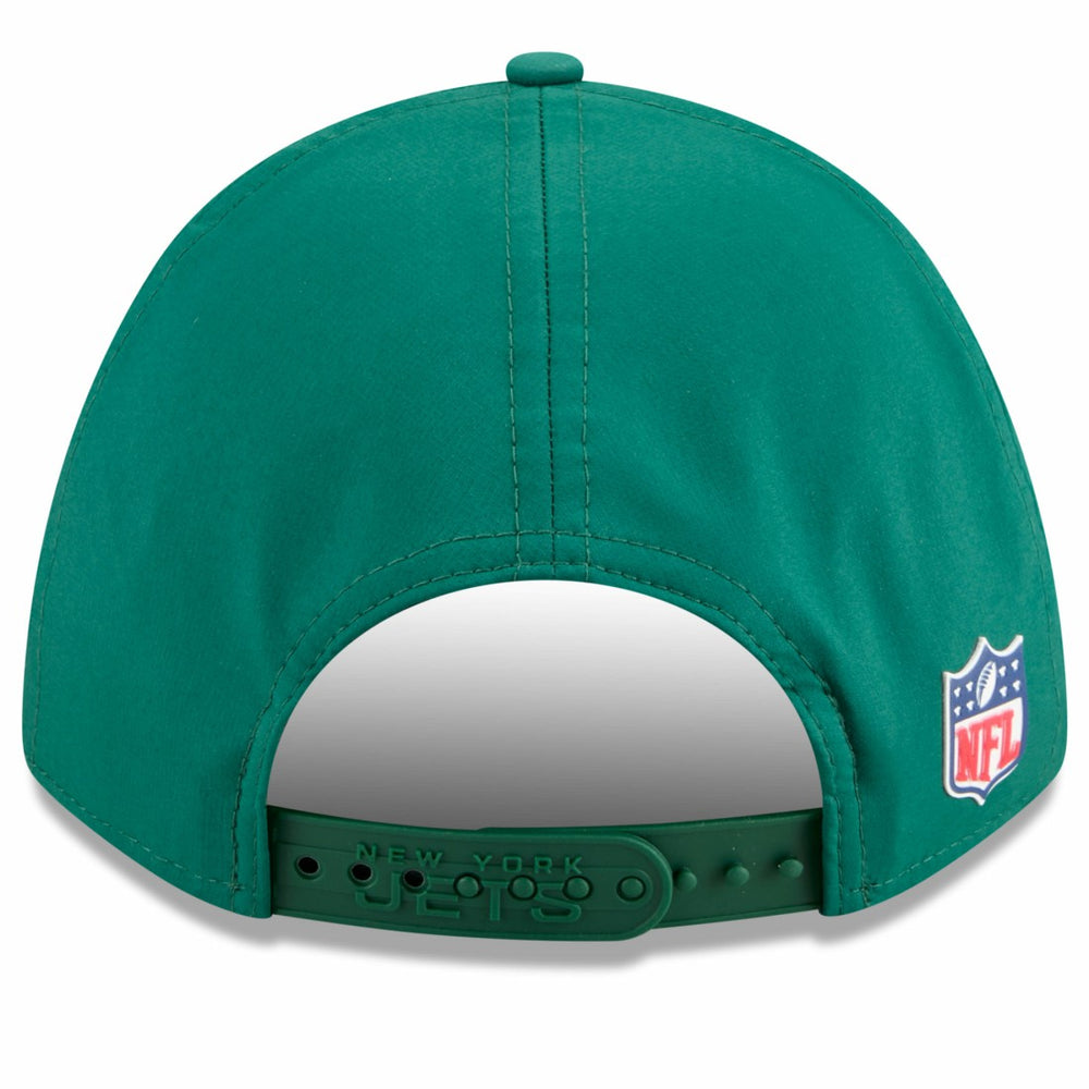 New York Jets New Era 2025 Sideline M-Crown 9FORTY Adjustable Hat - Green Hats