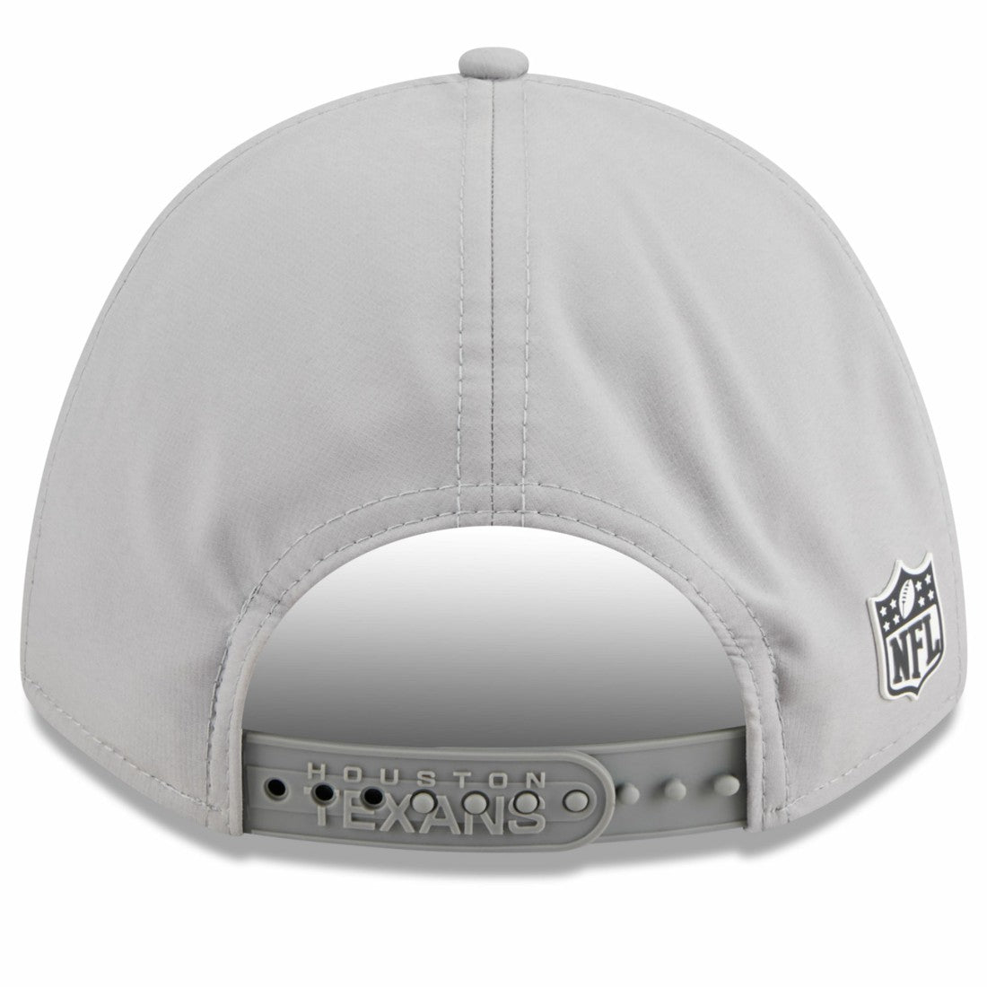 Houston Texans New Era 2025 Sideline M-Crown 9FORTY Adjustable Hat - Gray Hats