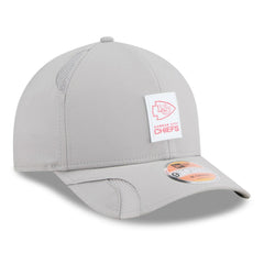 Kansas City Chiefs New Era 2025 Sideline M-Crown 9FORTY Adjustable Hat - Gray Hats