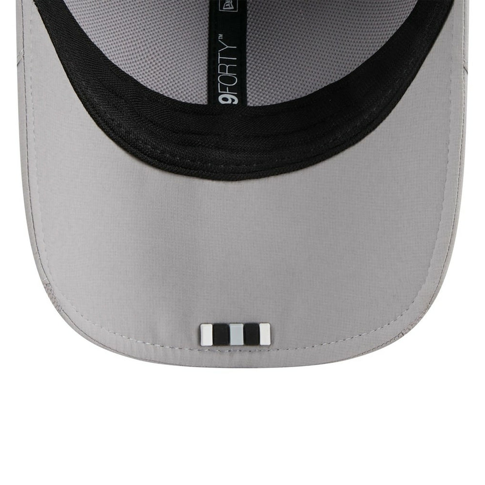 Las Vegas Raiders New Era 2025 Sideline M-Crown 9FORTY Adjustable Hat - Gray Hats