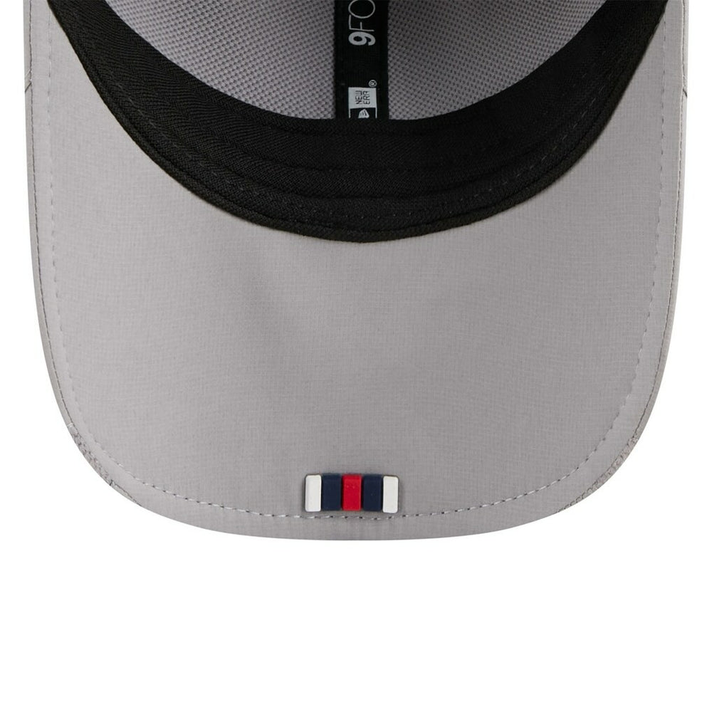 New England Patriots New Era 2025 Sideline M-Crown 9FORTY Adjustable Hat - Gray Hats