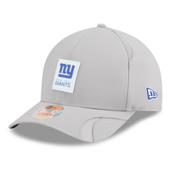 New York Giants New Era 2025 Sideline M-Crown 9FORTY Adjustable Hat - Gray Hats