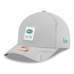 New York Jets New Era 2025 Sideline M-Crown 9FORTY Adjustable Hat - Gray Hats